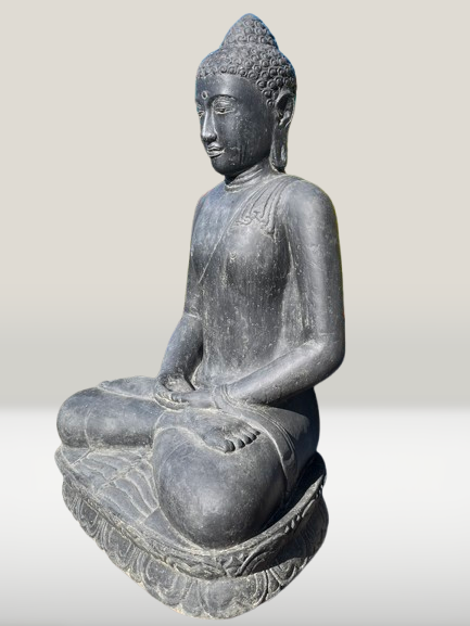 Large Meditating Buddha Garden Statue 49"