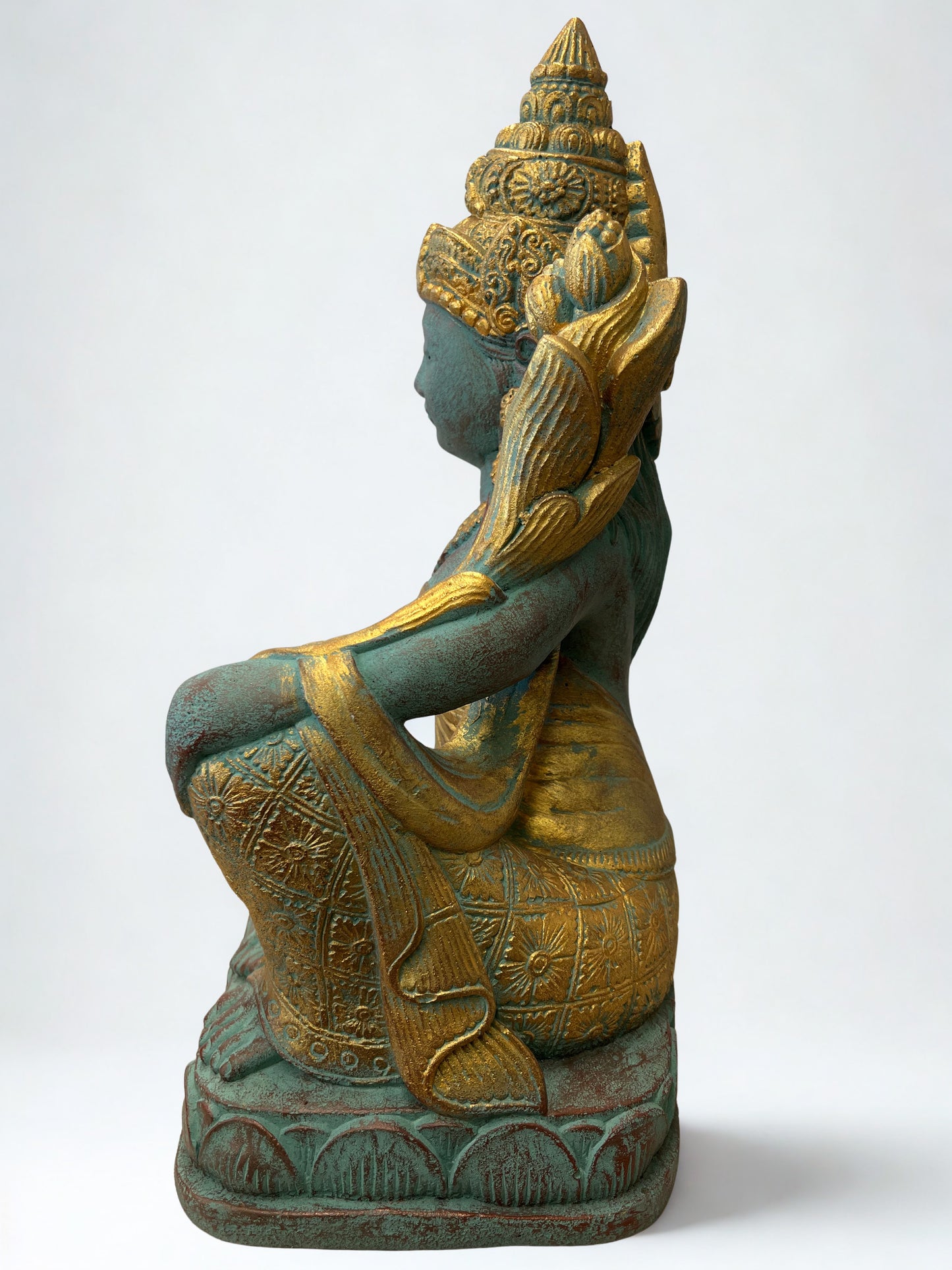 Devi Tara Compassion Goddess Statue 17"