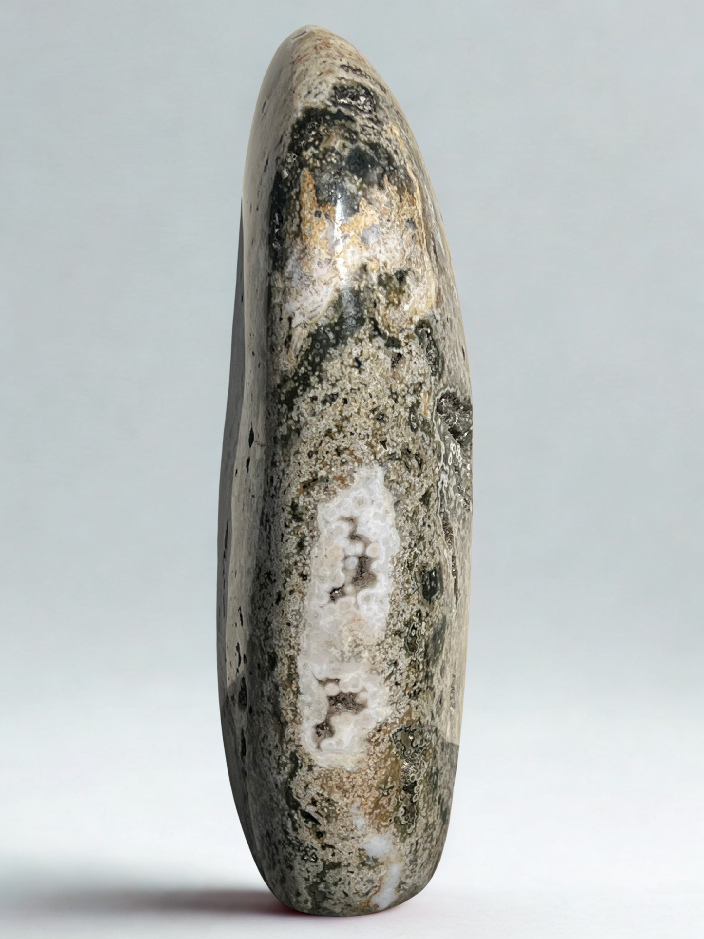 Polished Ocean Jasper Freeform Specimen 7"