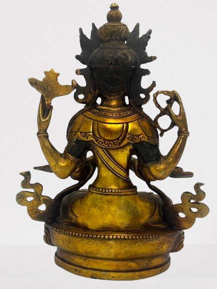 Chenrezig Compassion Buddha Statue 8"