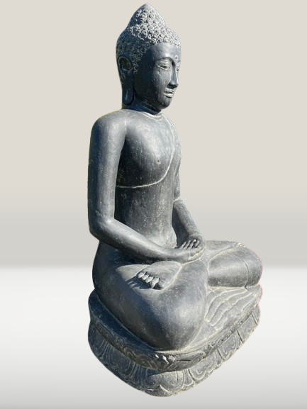 Large Meditating Buddha Garden Statue 49"