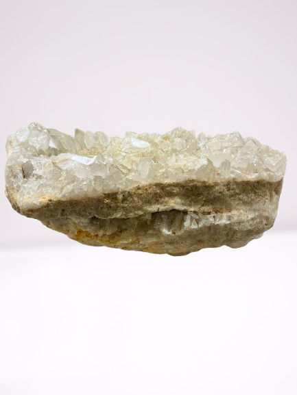 Large Clear Crystal Quartz Cluster 16"