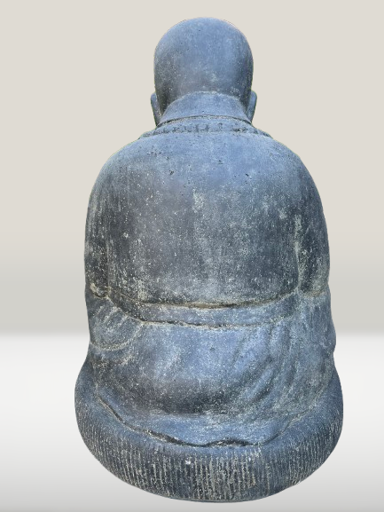 Sitting Shaolin Monk Garden Statue 31"
