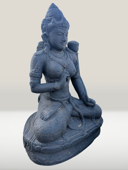 Sitting Devi Tara Garden Statue 29"