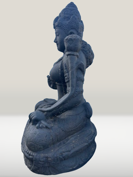 Sitting Devi Tara Garden Statue 29"