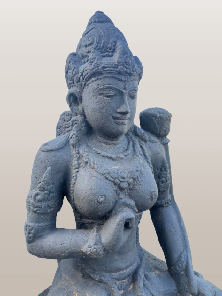 Sitting Devi Tara Garden Statue 29"