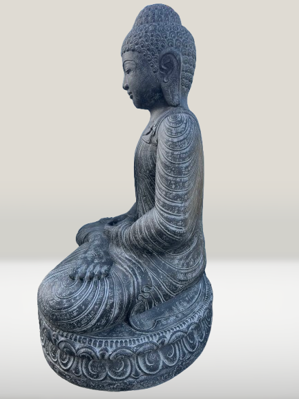 Seated Dhyana Meditation Buddha Statue 32"