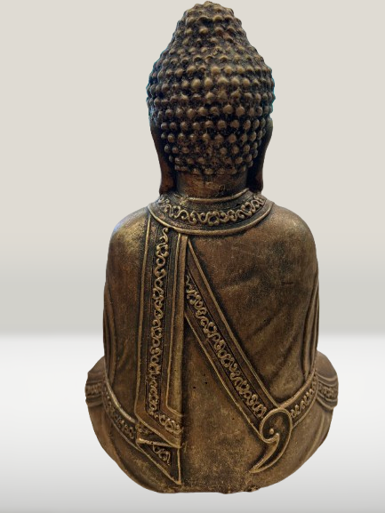 Seated Abhaya Buddha Statue 8"