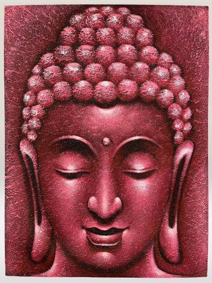 Buddha Face Painting - Routes Gallery