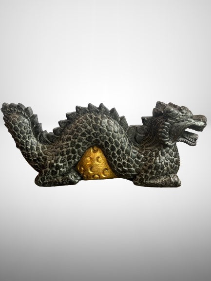 Stone Dragon Statue 24"