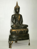 Sukhothai Earth Touching Buddha Statue 29" - Routes Gallery