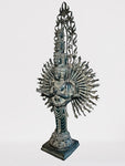 Brass Avalokiteshvara with 1000 Arms Statue 27"