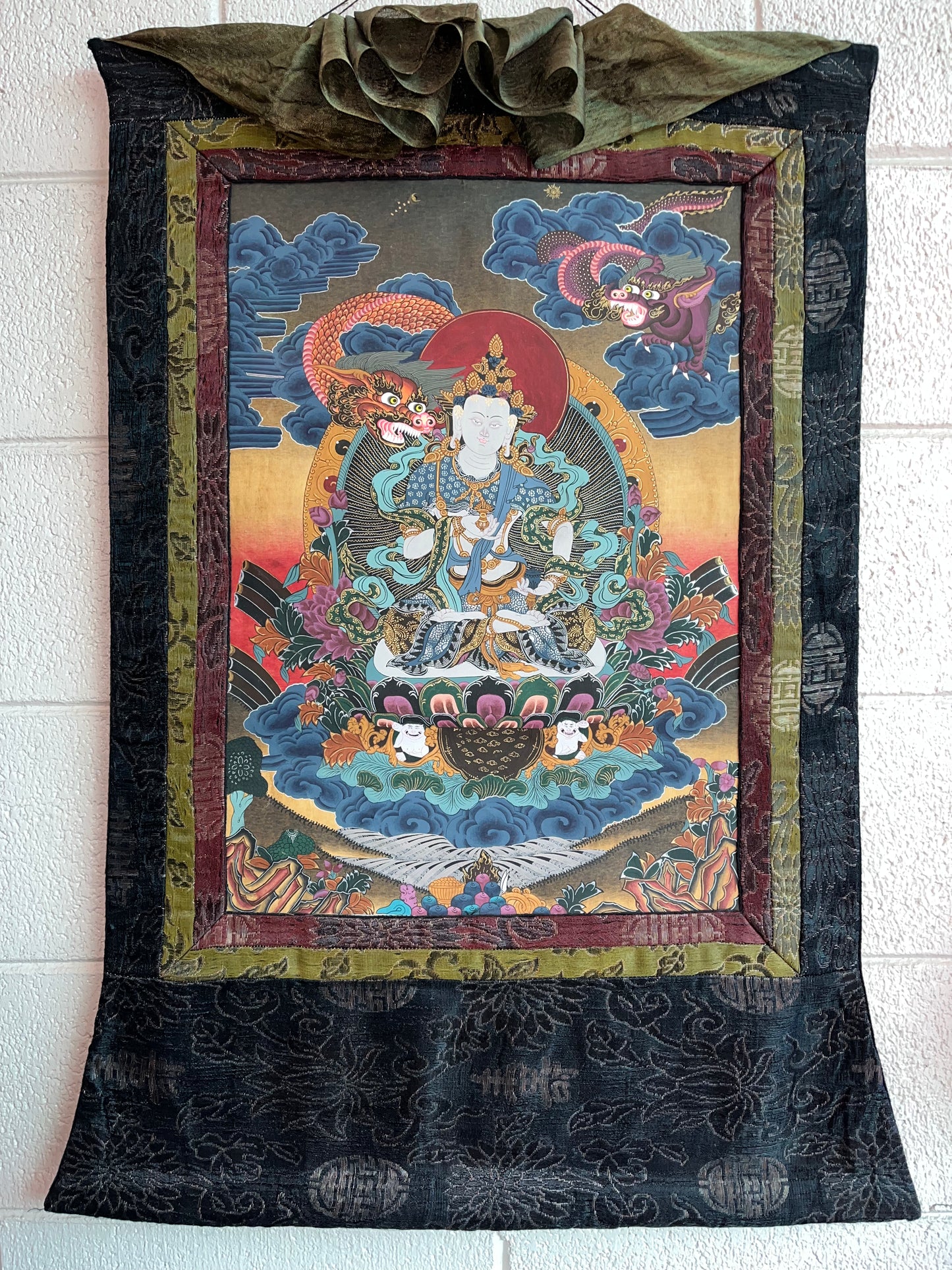 Vajrasattva Thangka Painting