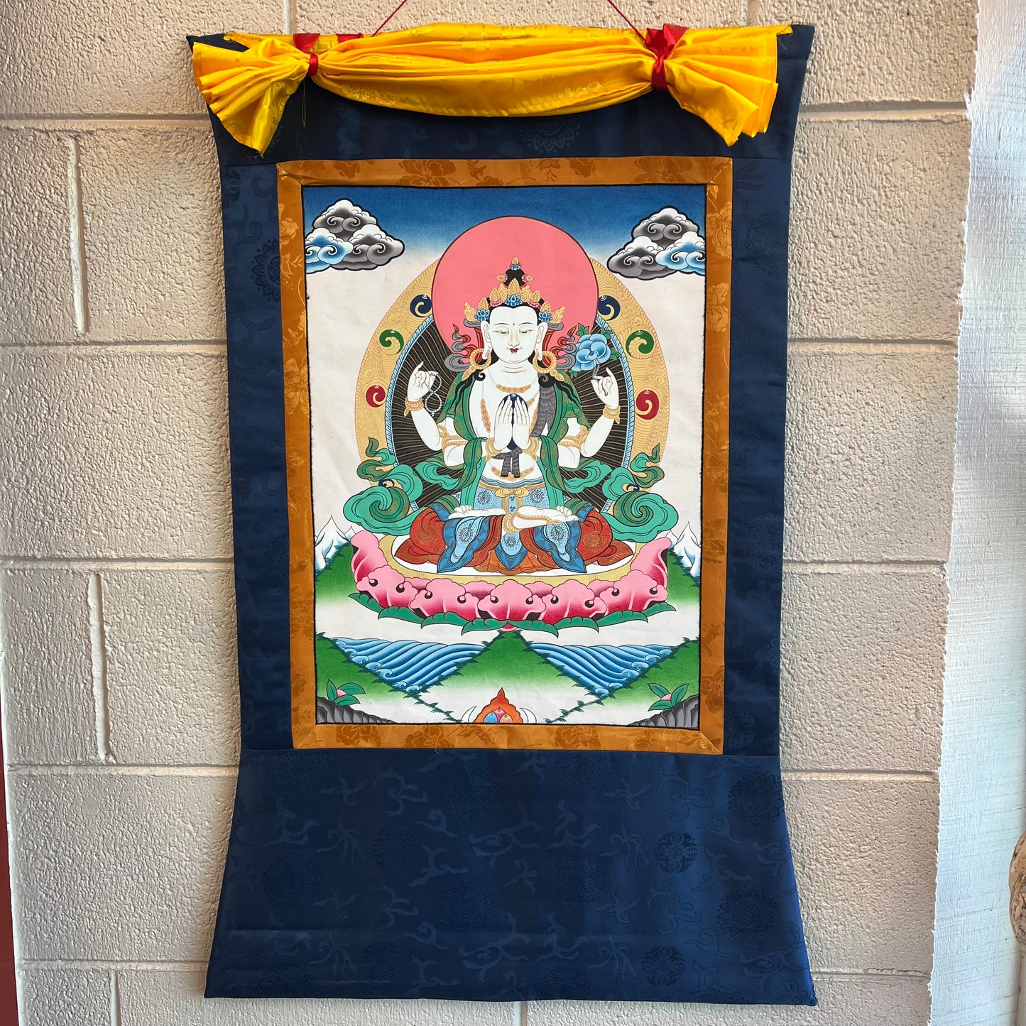 Chenrezig Thangka, Buddha of Compassion