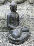 Seated Meditating Garden Buddha Statue 21" - Routes Gallery