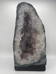 Amethyst Crystal Geode Cathedral 16.5"