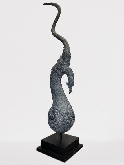 Wood Thai Chofa Sculpture on stand 66"