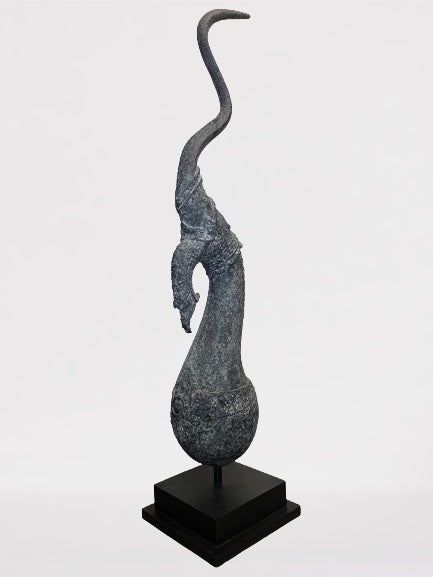 Wood Thai Chofa Sculpture on stand 66"