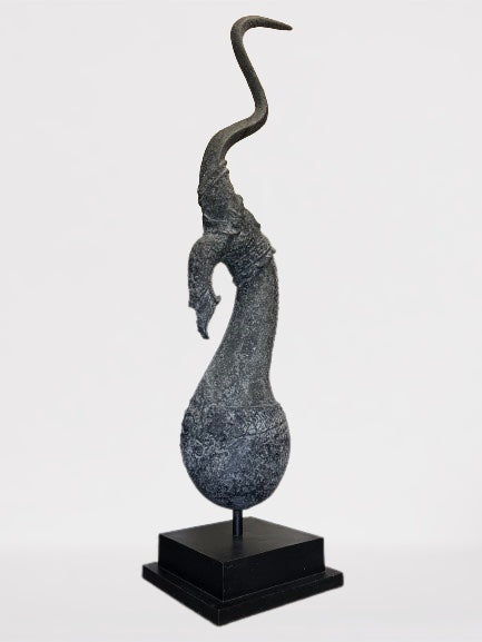 Wood Thai Chofa Sculpture on stand 66"