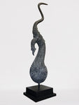 Wood Thai Chofa Sculpture on stand 66"
