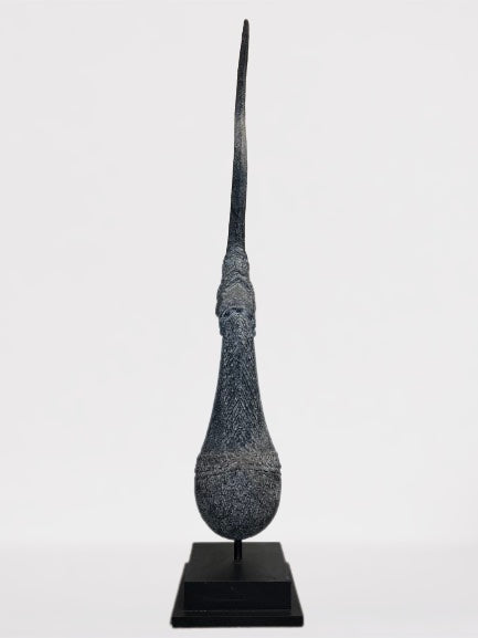 Wood Thai Chofa Sculpture on stand 68"