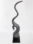 Wood Thai Chofa Sculpture on stand 68"