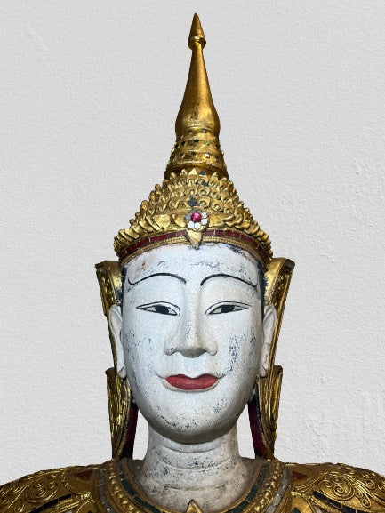 Wood Standing Teppanom Angel 77"