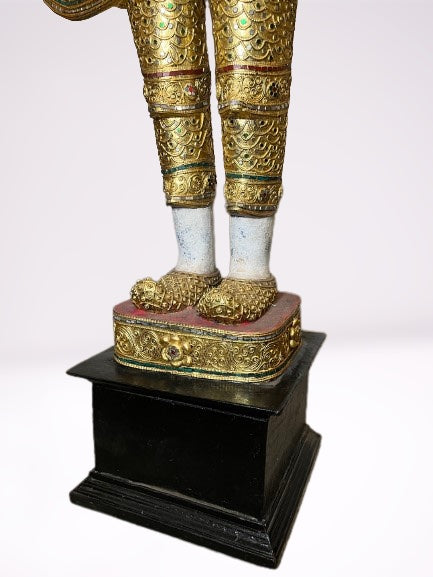 Wood Standing Teppanom Angel 77"