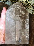 Crystal Smoky Quartz Obelisk Tower Point 8 lbs - Routes Gallery