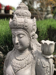 Stone Devi Tara Garden Statue 45" - Routes Gallery