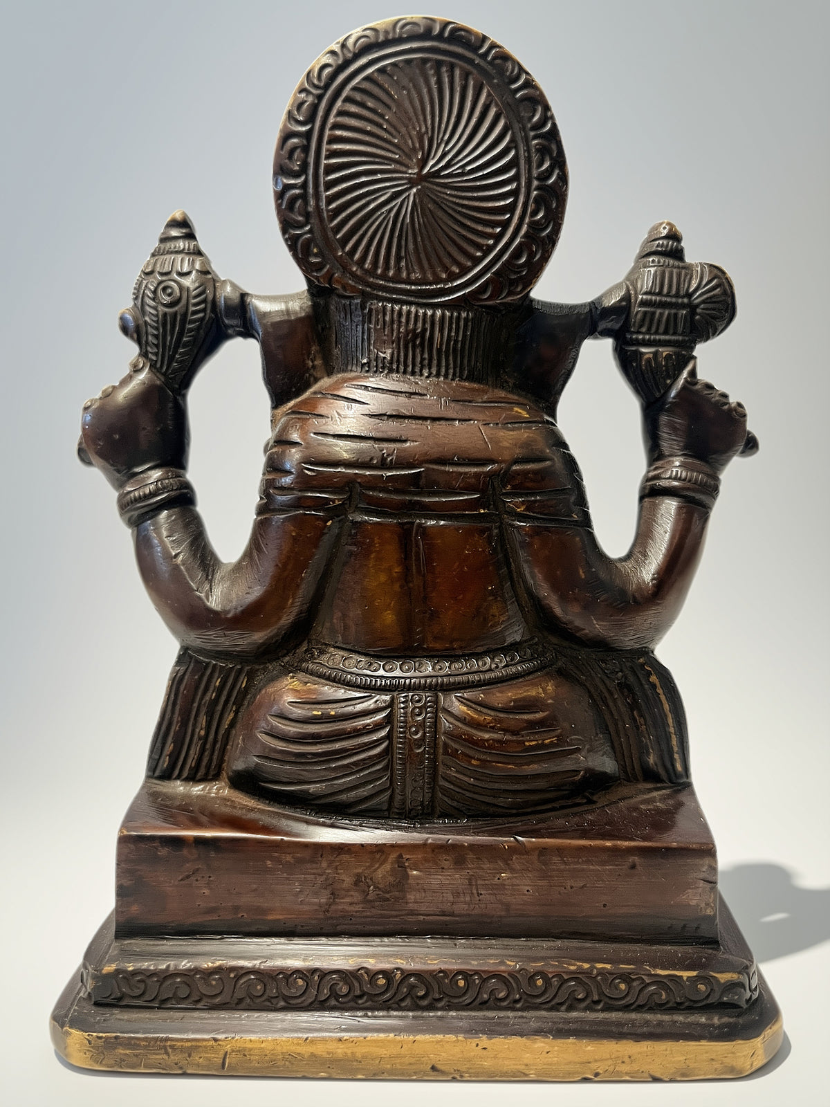 Brass South Indian Style Ganesh 5.5" - Routes Gallery