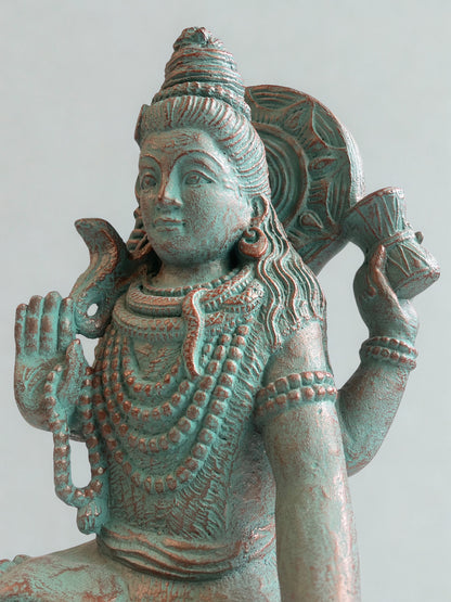 Seated Abhaya Shiva with Trident 20"