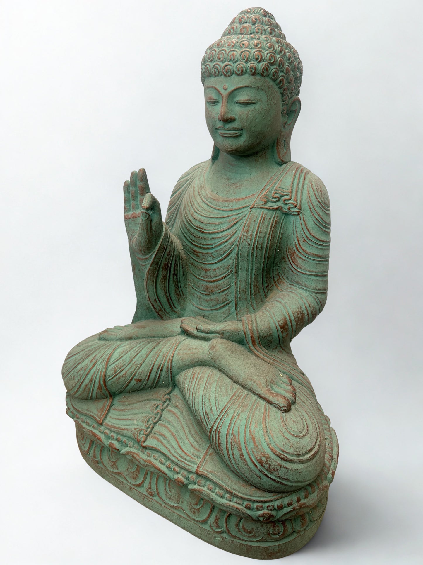 Sitting Vitarka Buddha Statue 18"