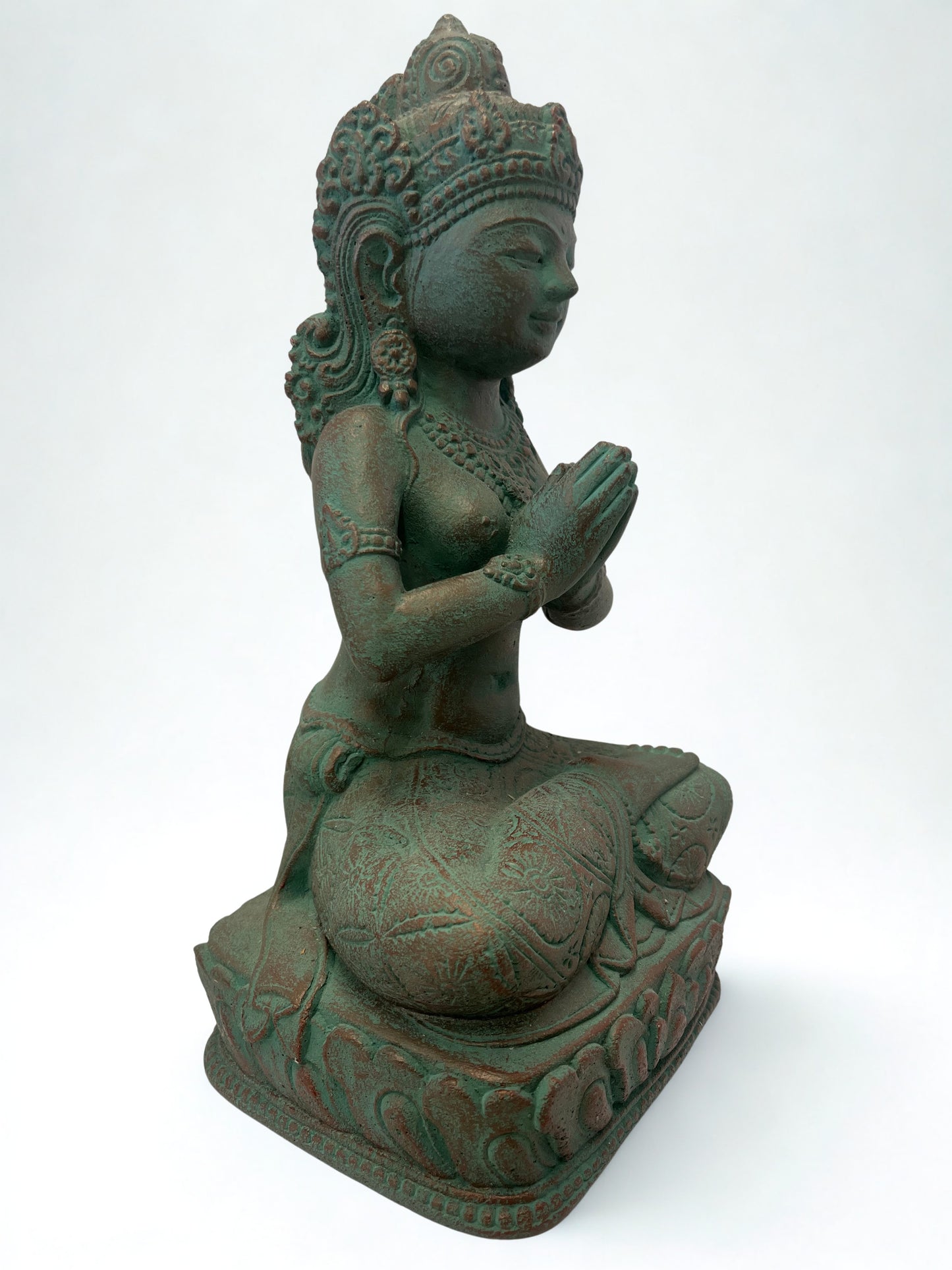 Namaste Devi Goddess Statue 12"