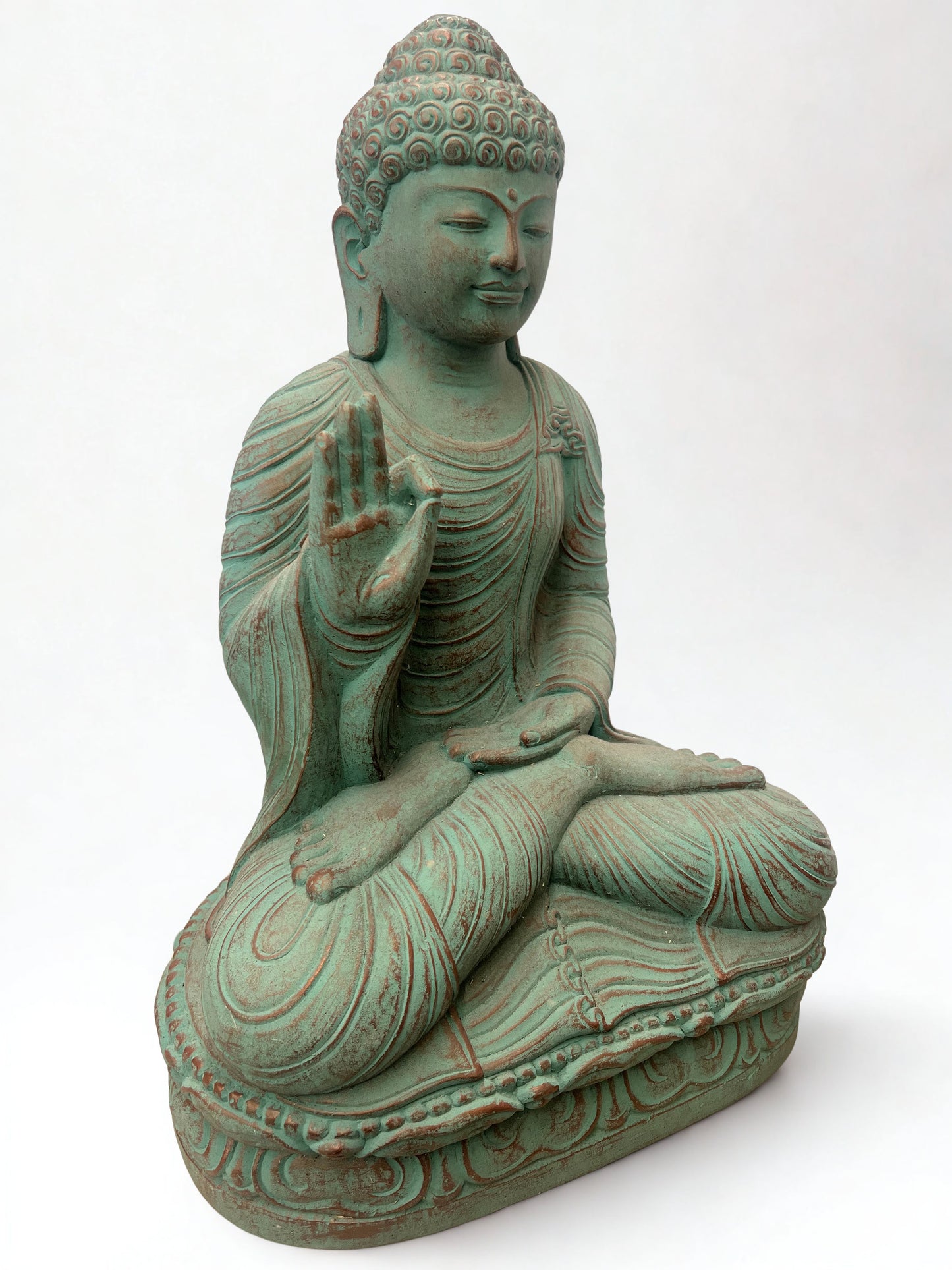 Sitting Vitarka Buddha Statue 18"