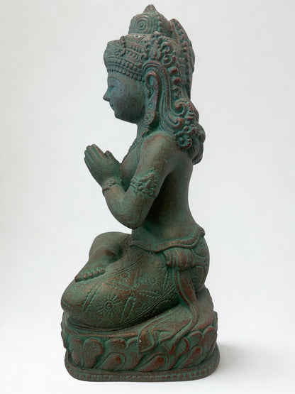 Namaste Devi Goddess Statue 12"
