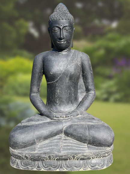 Large Meditating Buddha Garden Statue 49"