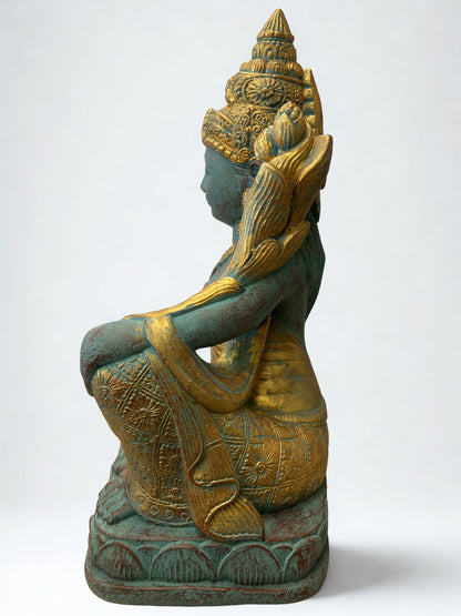 Devi Tara Compassion Goddess Statue 17"