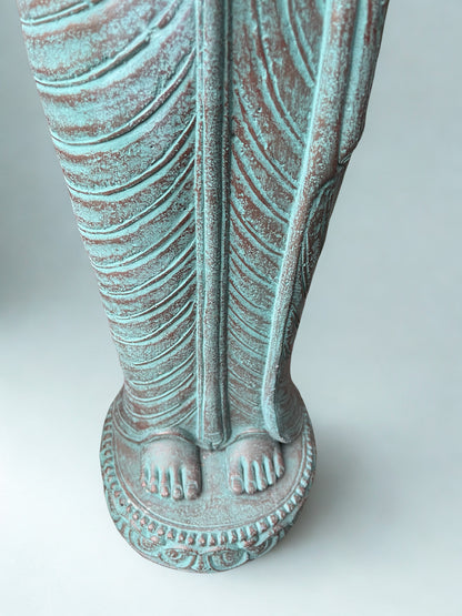 Standing Namaste Buddha Statue 42"