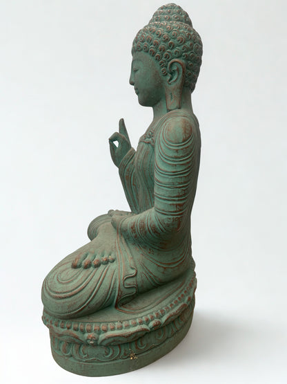 Sitting Vitarka Buddha Statue 18"