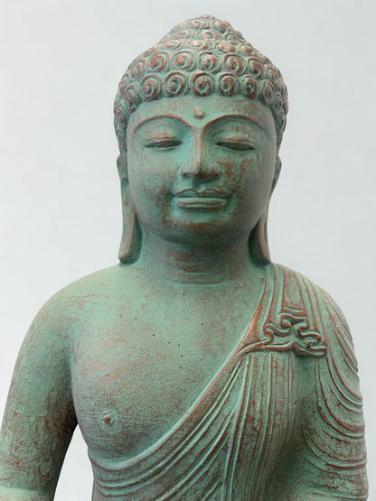 Earth Witness Buddha Statue 18"