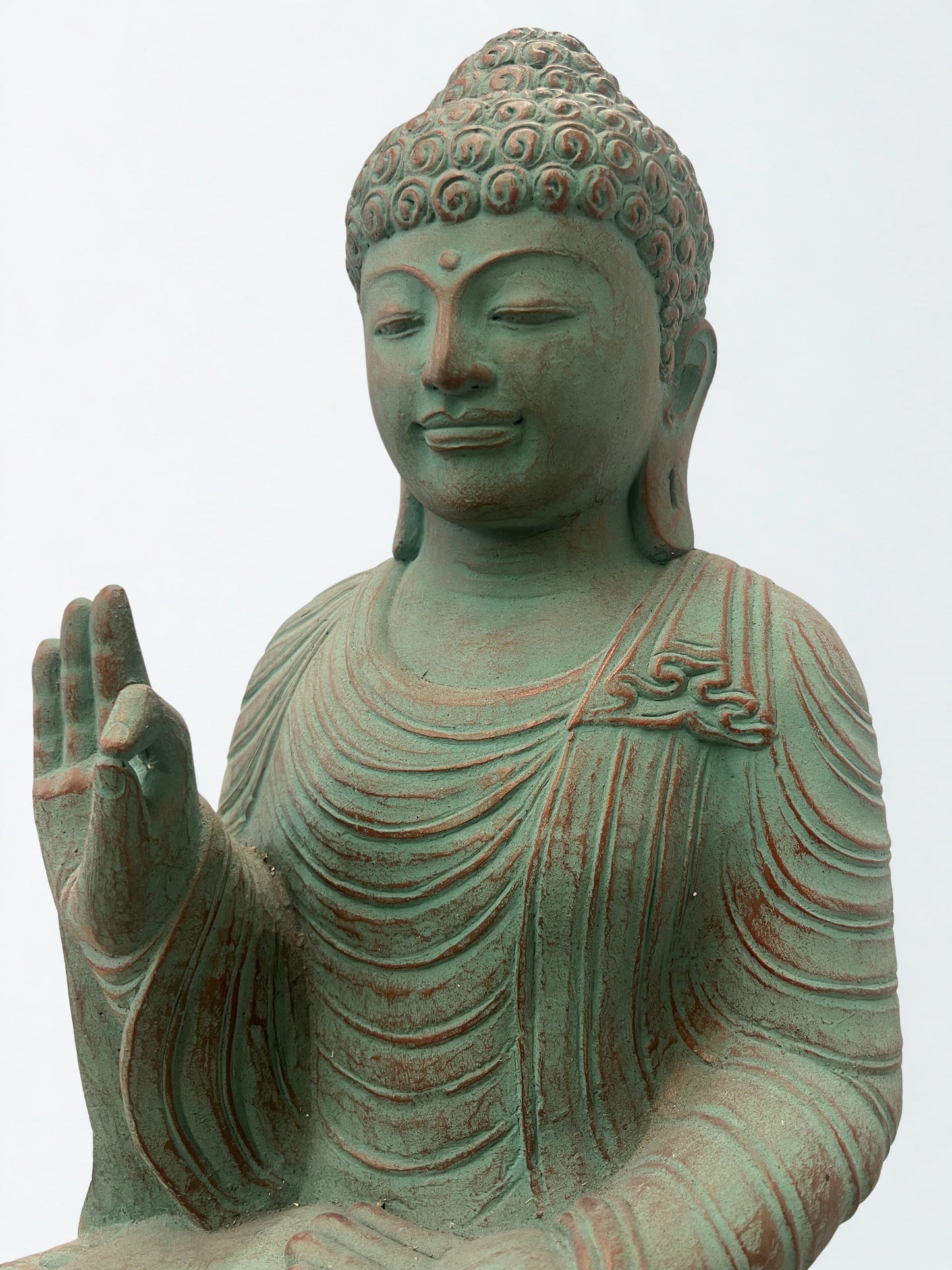 Sitting Vitarka Buddha Statue 18"