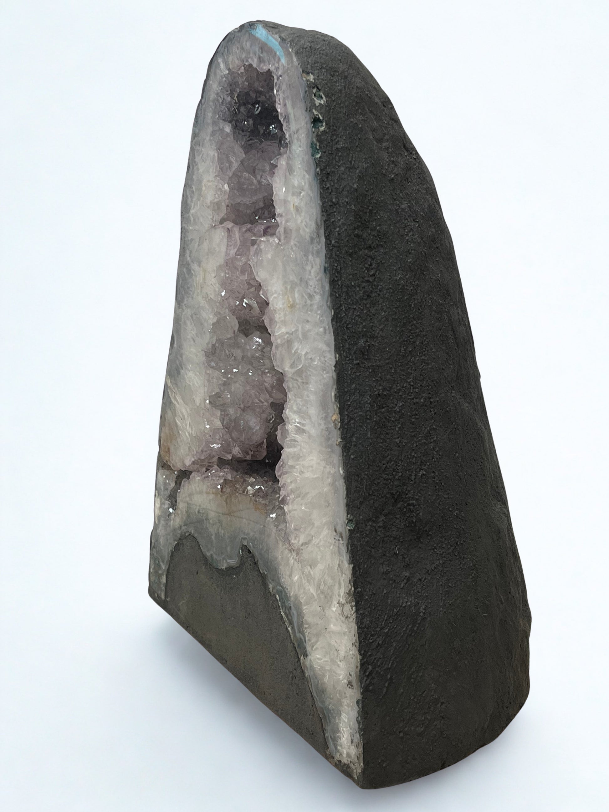 Natural Amethyst Geode Cathedral 10.5" - Routes Gallery