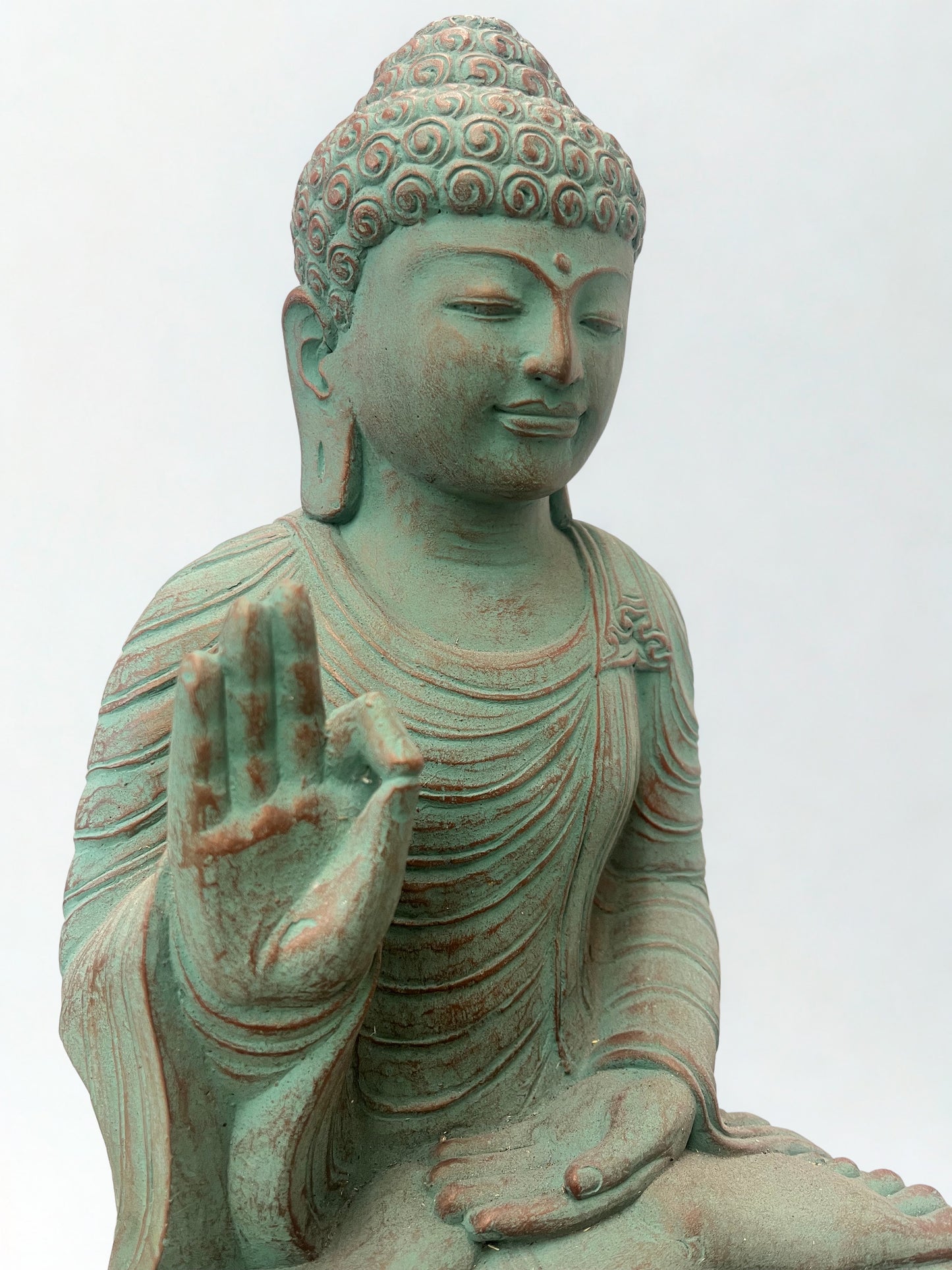 Sitting Vitarka Buddha Statue 18"