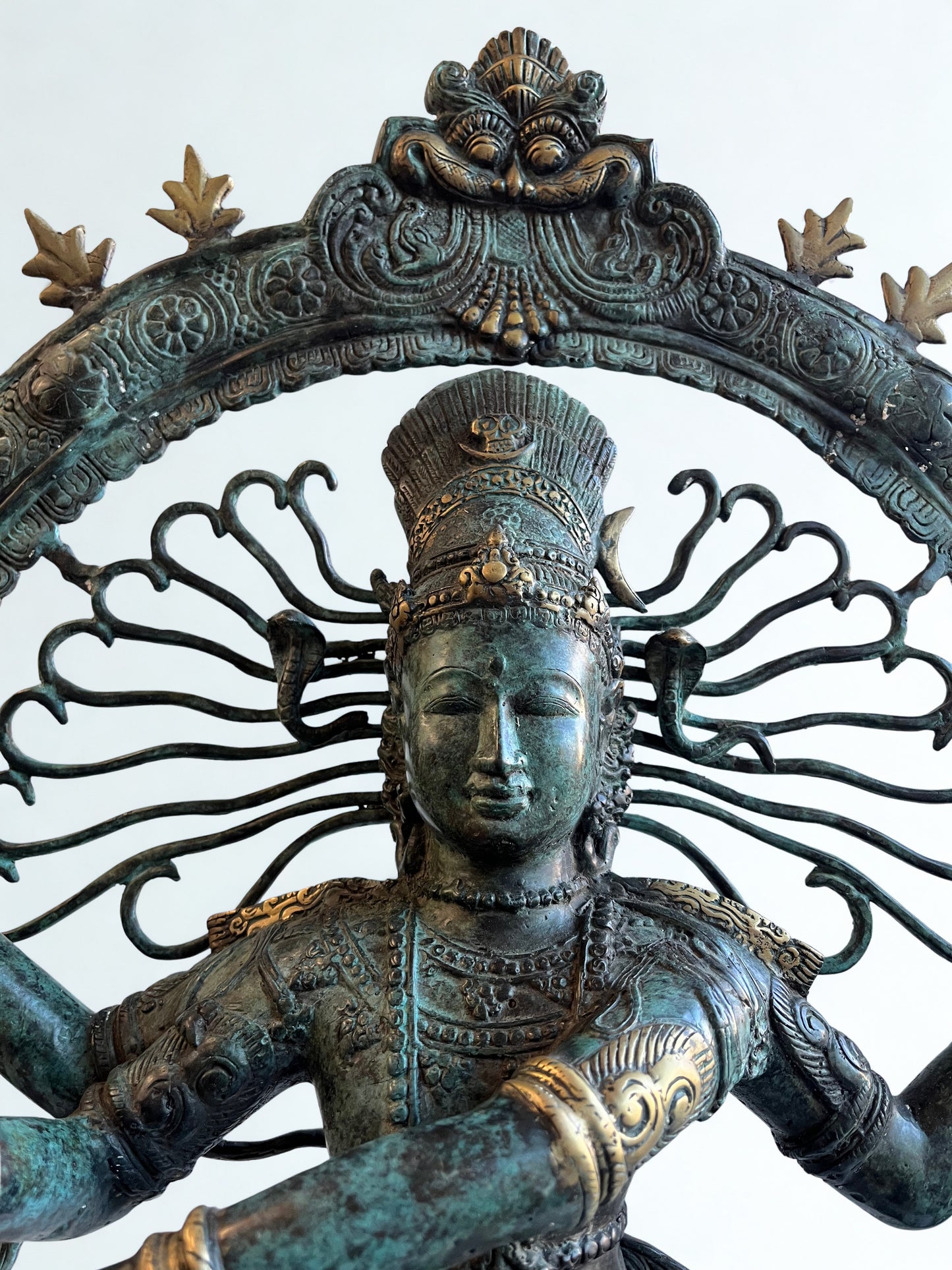 Brass Dancing Shiva Nataraja Statue 36"