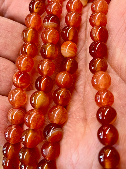 Carnelian Meditation Mala Prayer Beads