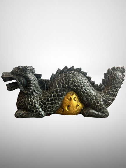 Stone Dragon Statue  24"