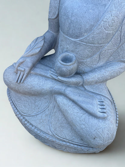 Large Handcarved Medicine Buddha Sculpture 60"