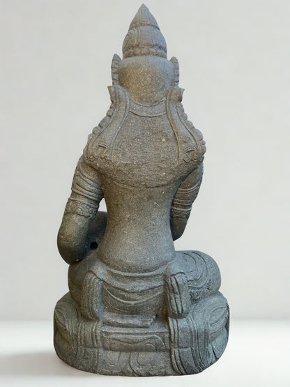 Handcarved Devi Ganga Water Goddess Statue 48"