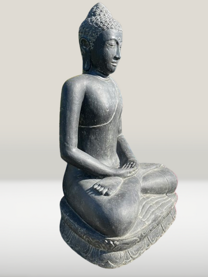 Large Meditating Buddha Garden Statue 49"